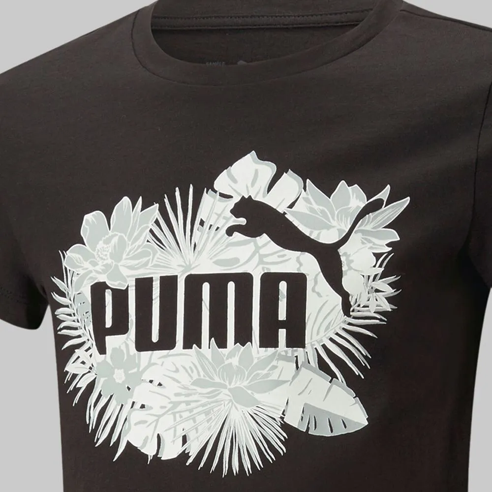 Playera Puma Essentials Flower Joven