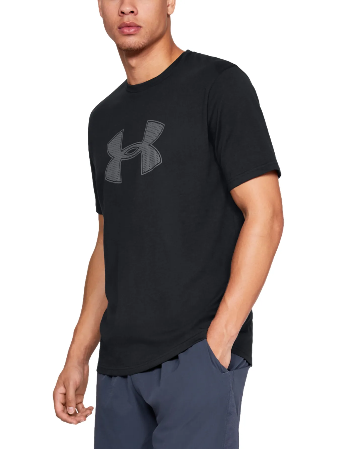 Playera Under Armour Big Logo Para Hombre