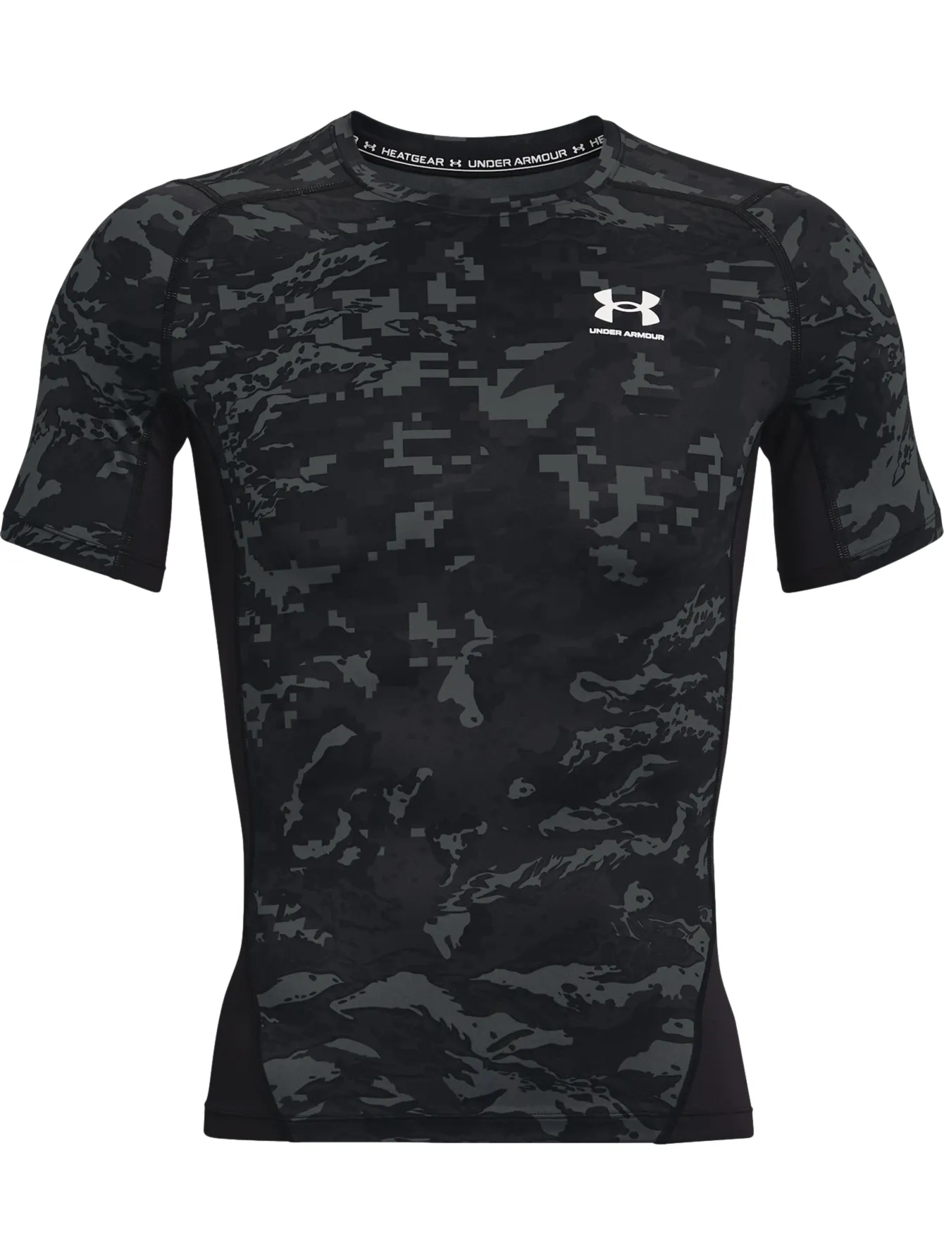 Playera Under Armour Heatgear Camo Comp Para Hombre