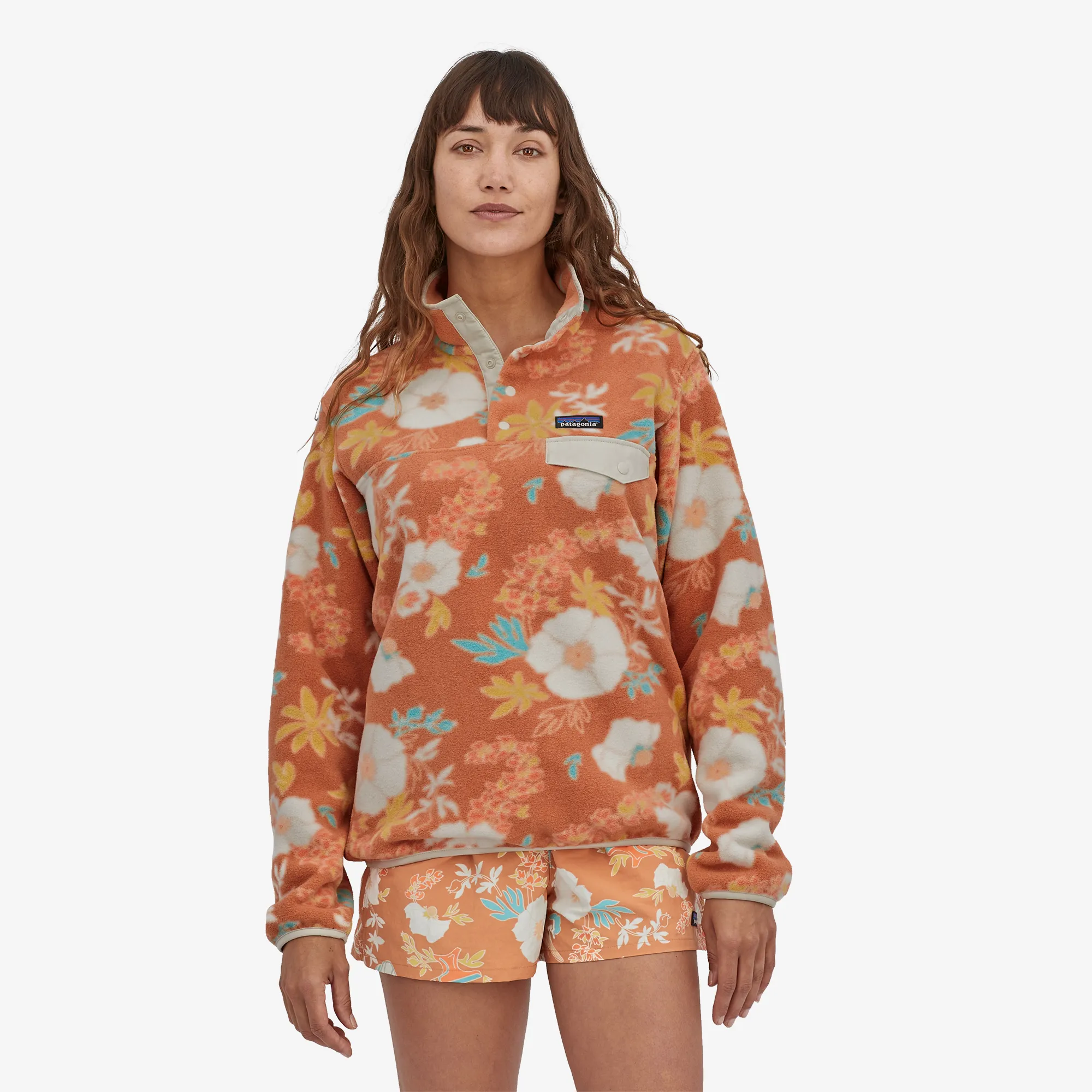POLAR MUJER LIGHTWEIGHT SYNCHILLA® SNAPT® FLEECE PULLOVER