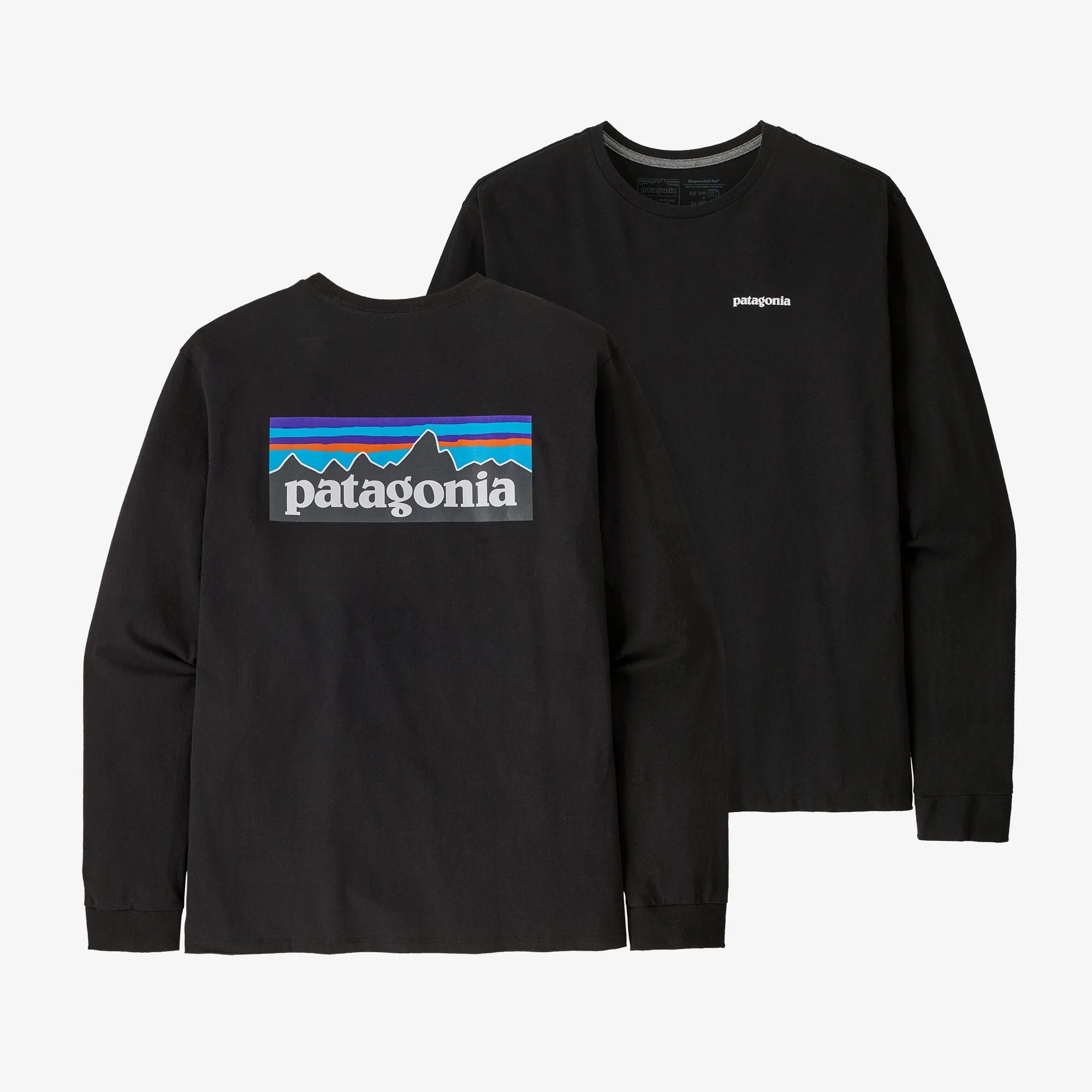 POLERA HOMBRE MANGA LARGA P6 LOGO RESPONSIBILITEE®