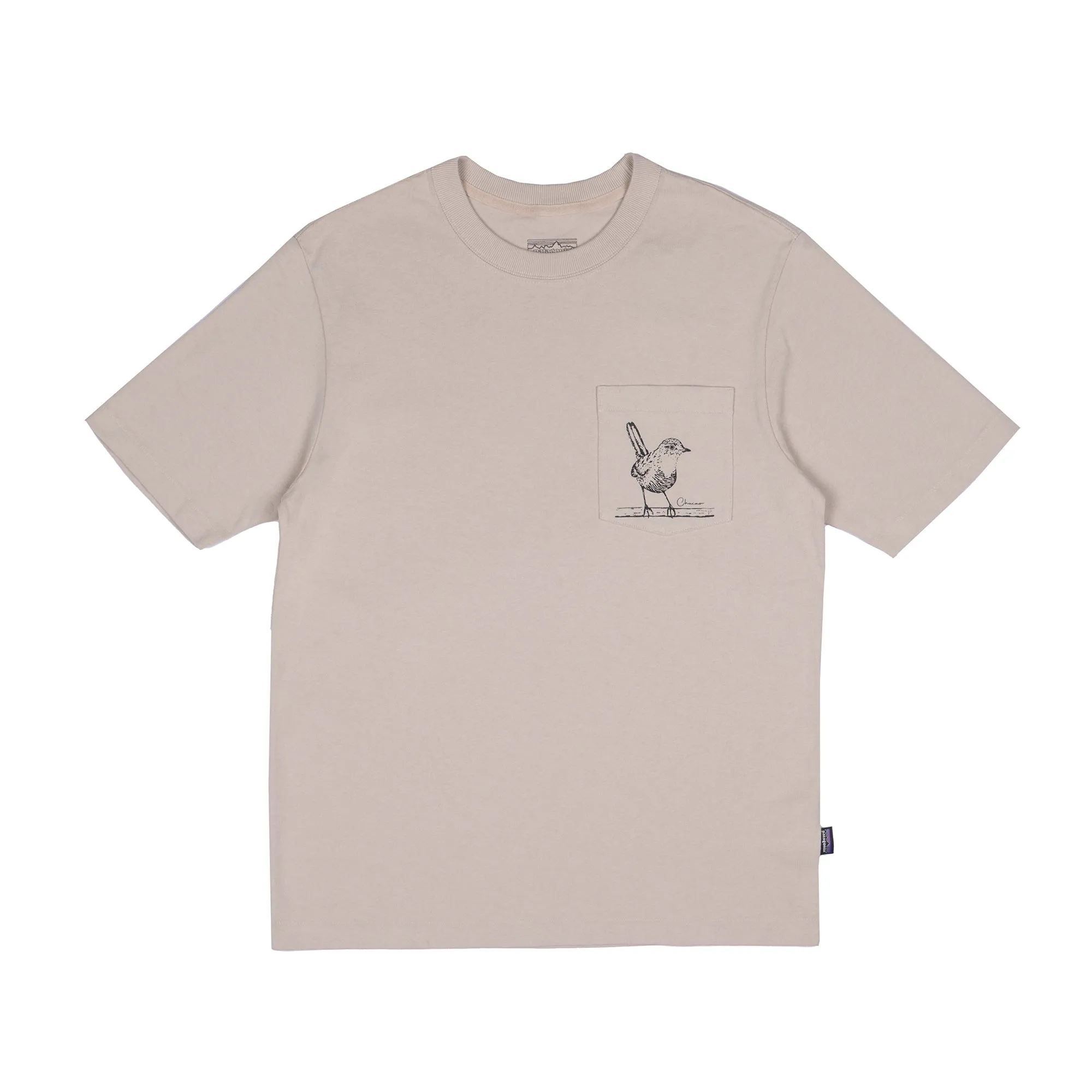 POLERA HOMBRE ORGANIC COTTON MIDWEIGHT POCKET TEE  USADO (EXCELENTE)
