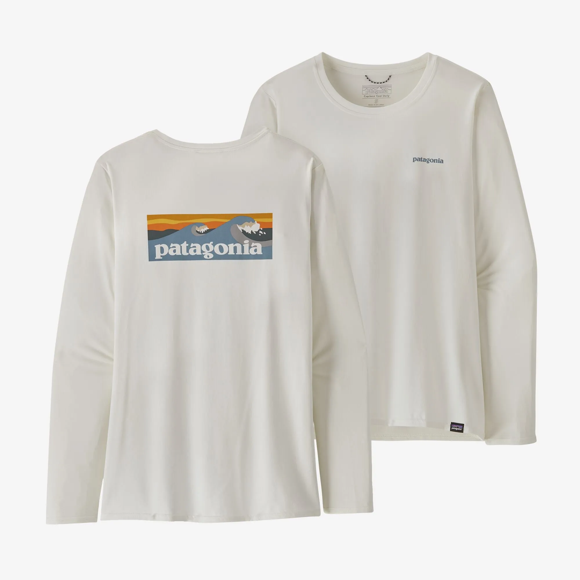 PRIMERA CAPA MUJER MANGA LARGA CAPILENE® COOL DAILY GRAPHIC SHIRT  WATERS