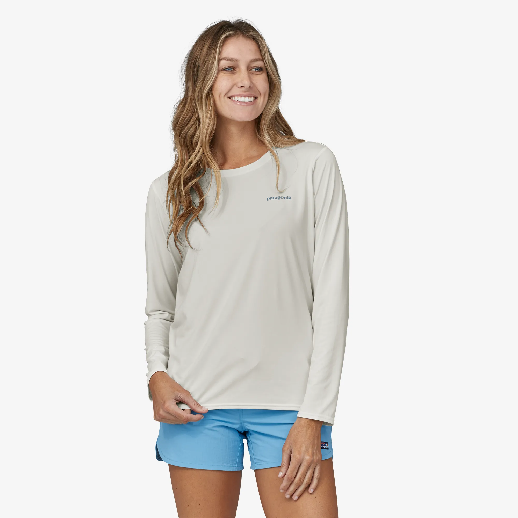 PRIMERA CAPA MUJER MANGA LARGA CAPILENE® COOL DAILY GRAPHIC SHIRT  WATERS
