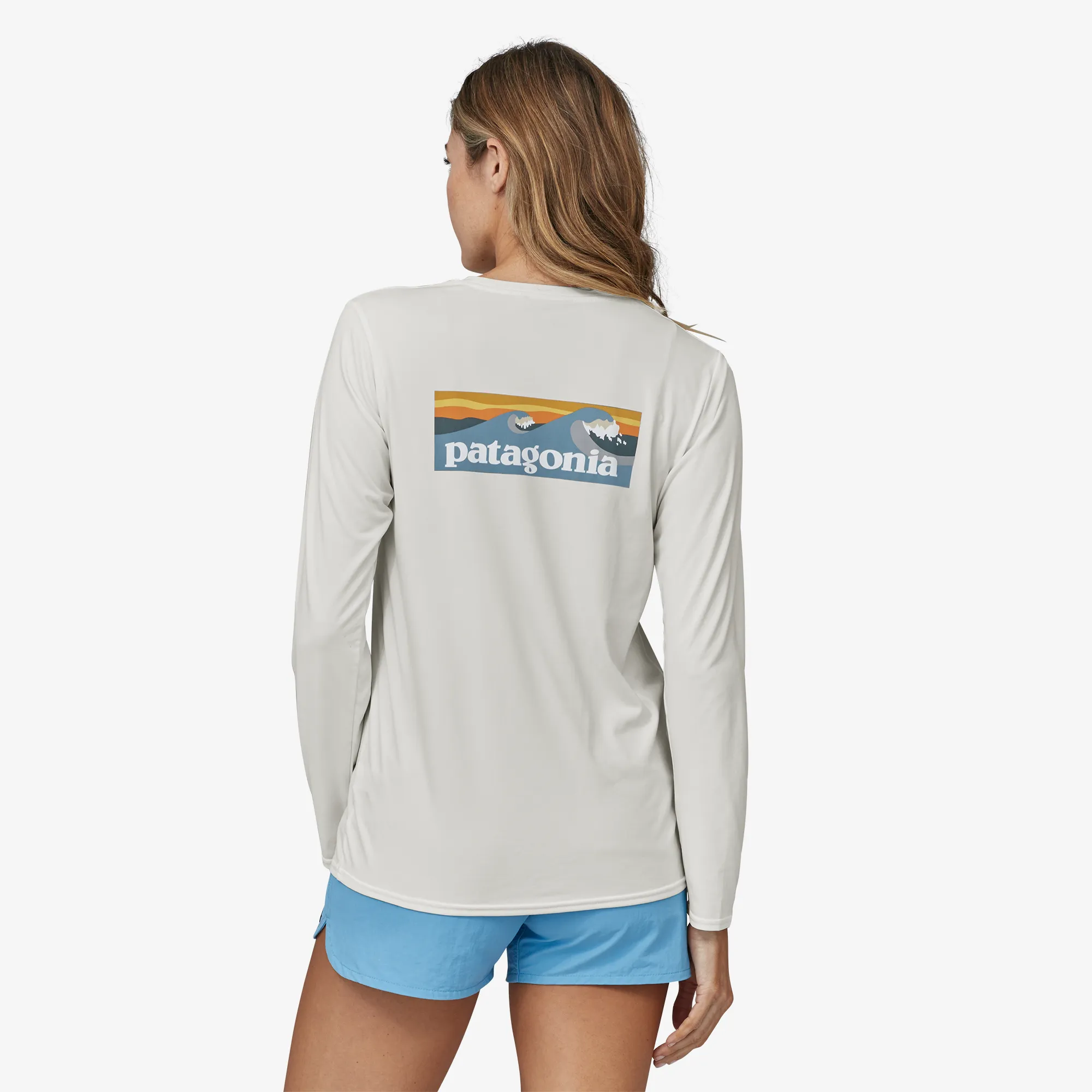 PRIMERA CAPA MUJER MANGA LARGA CAPILENE® COOL DAILY GRAPHIC SHIRT  WATERS
