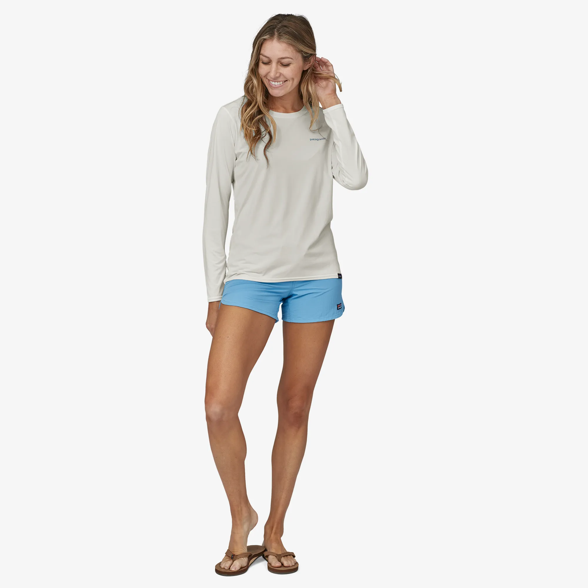 PRIMERA CAPA MUJER MANGA LARGA CAPILENE® COOL DAILY GRAPHIC SHIRT  WATERS