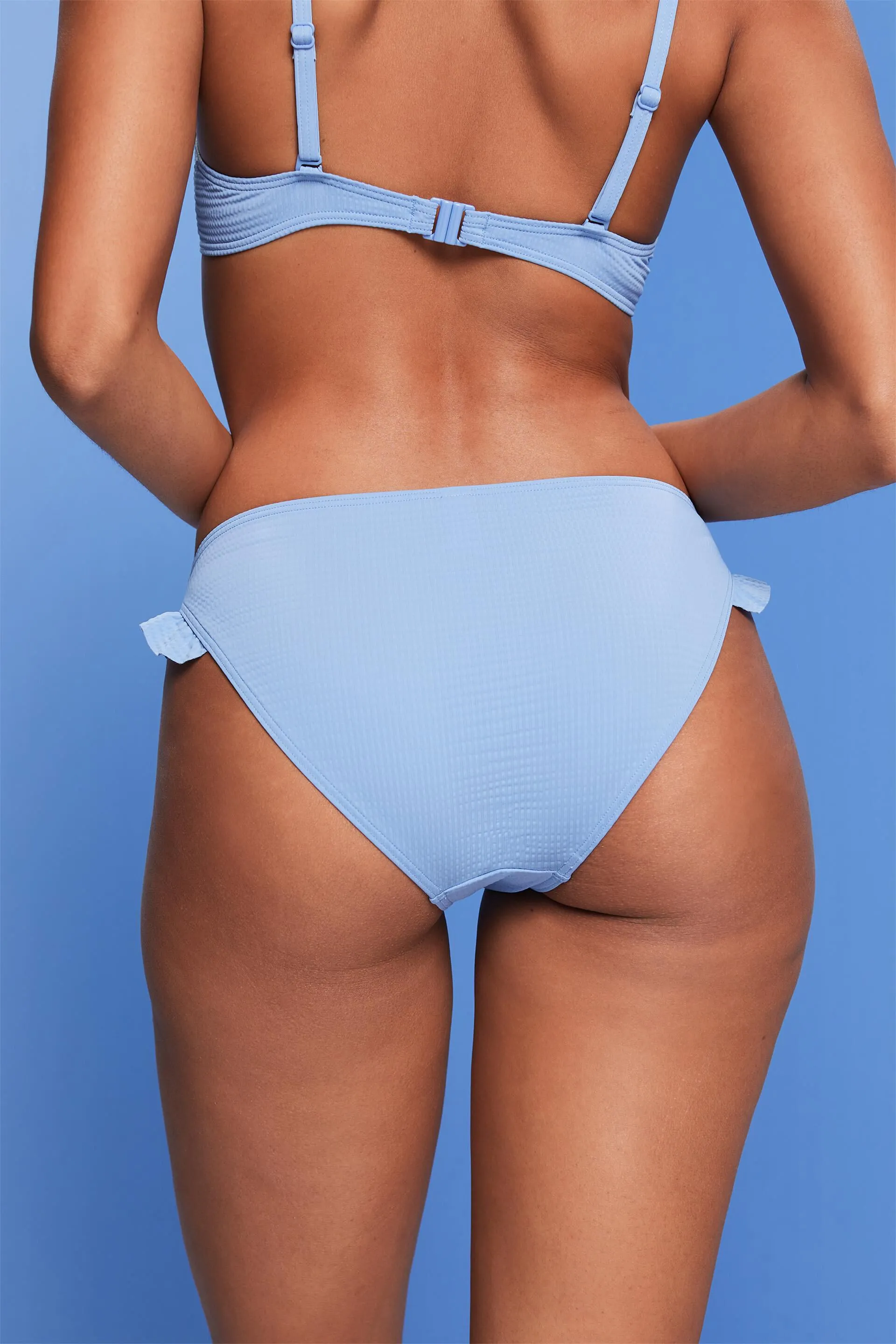 Reciclada: braguita de bikini con frunces