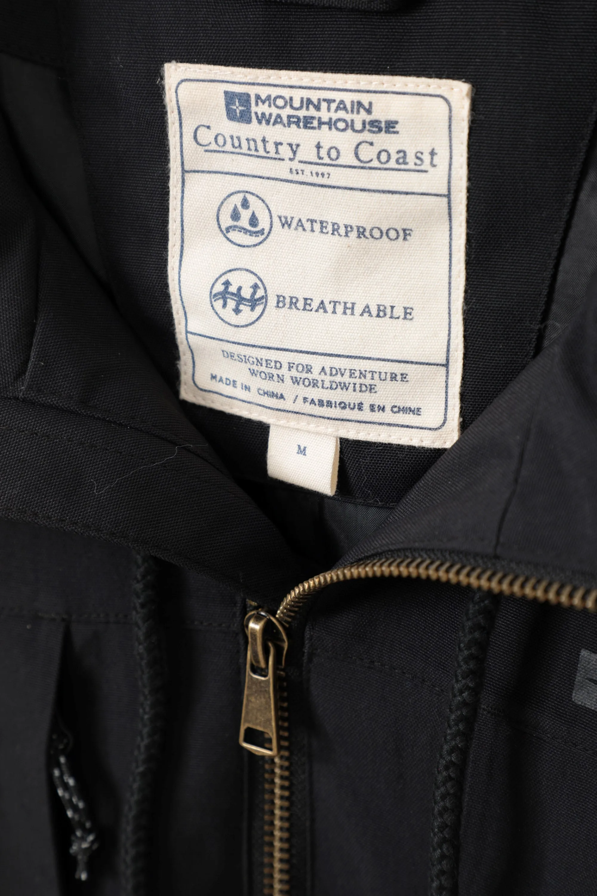 Route chaqueta impermeable para hombre