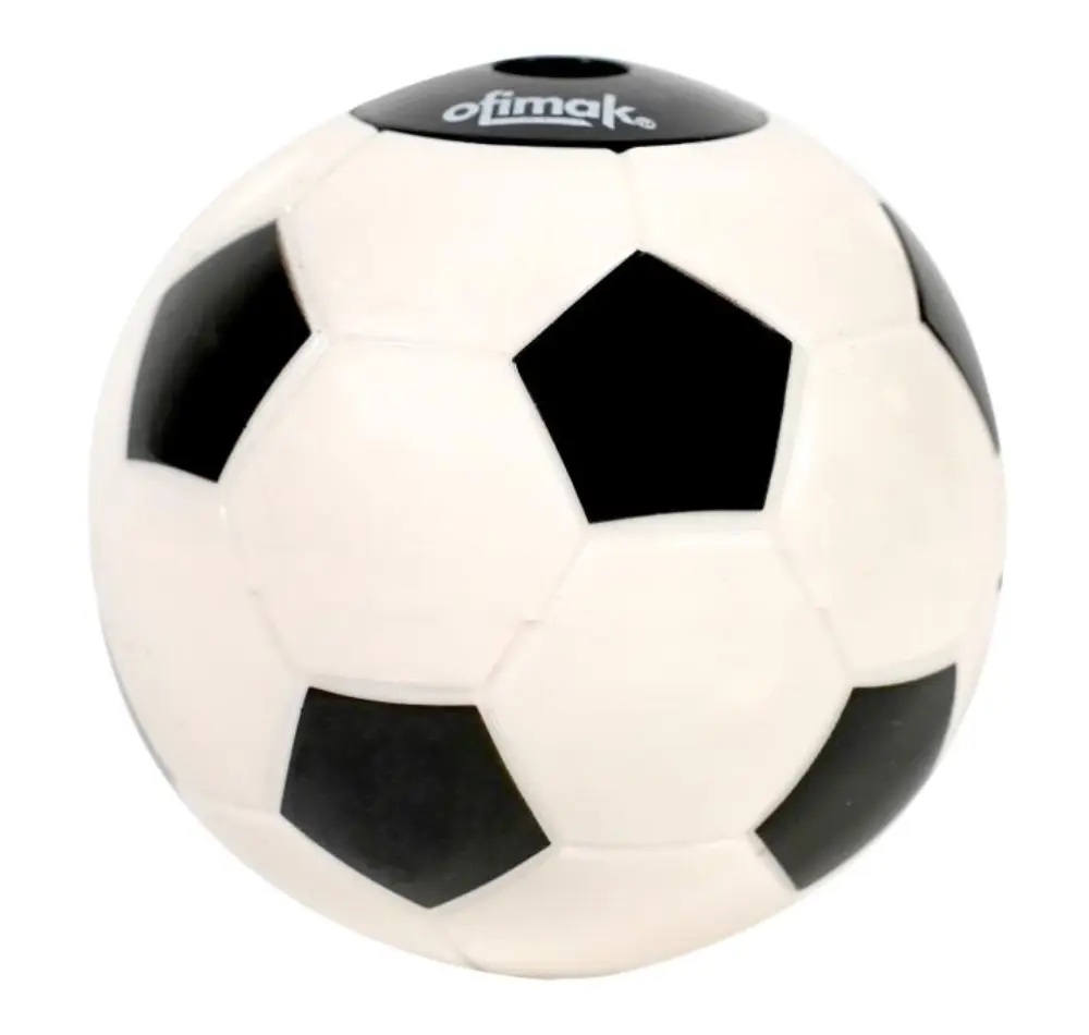 Sacapuntas fútbol con depósito 1 hueco