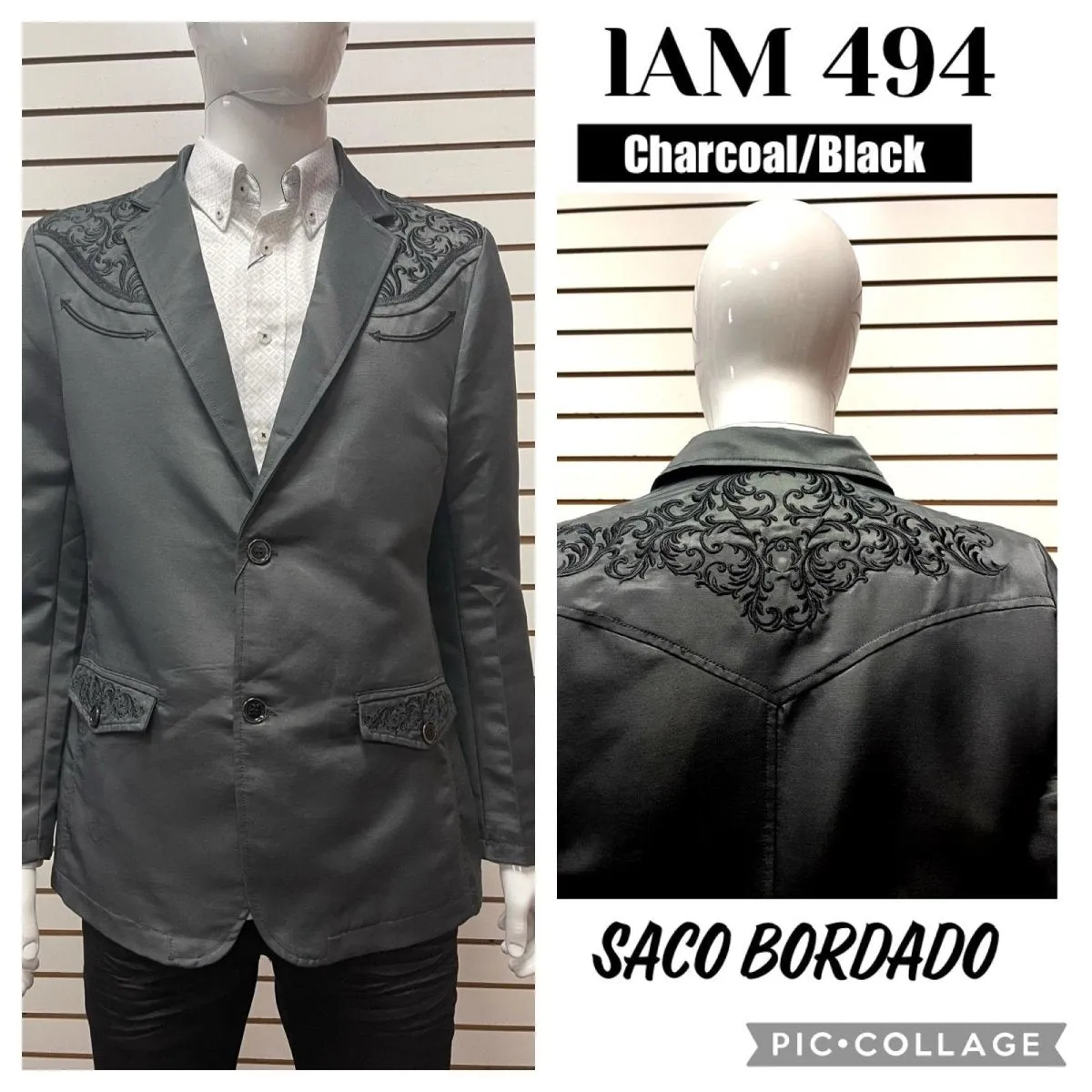 SACO VAQUERO PARA HOMBRE LAM494G