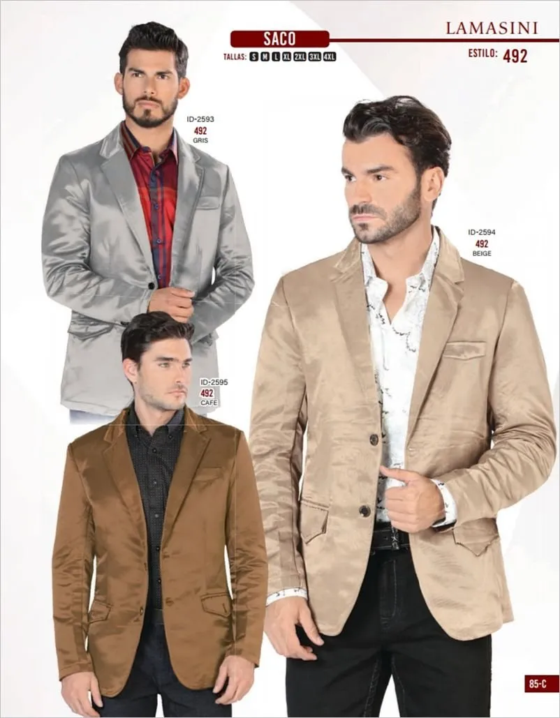 SACO VAQUERO PARA HOMBRE (LINEA ROBERTO TAPIA) LAM492