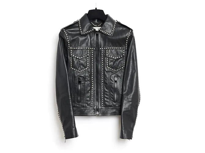 Saint Laurent PIEL SLIMANE NEGRO FR34/36 