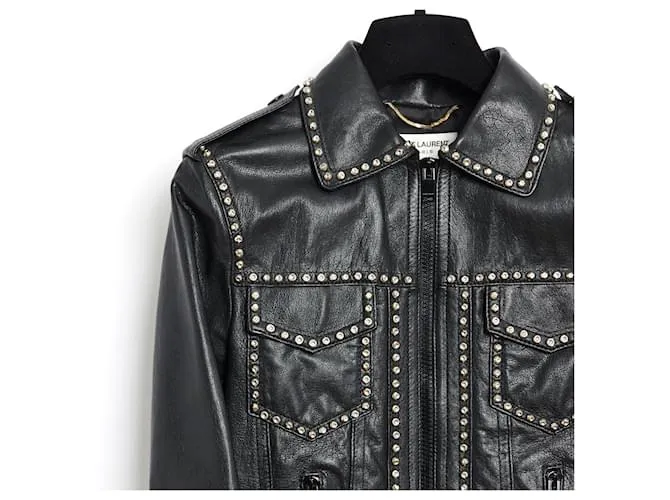 Saint Laurent PIEL SLIMANE NEGRO FR34/36 