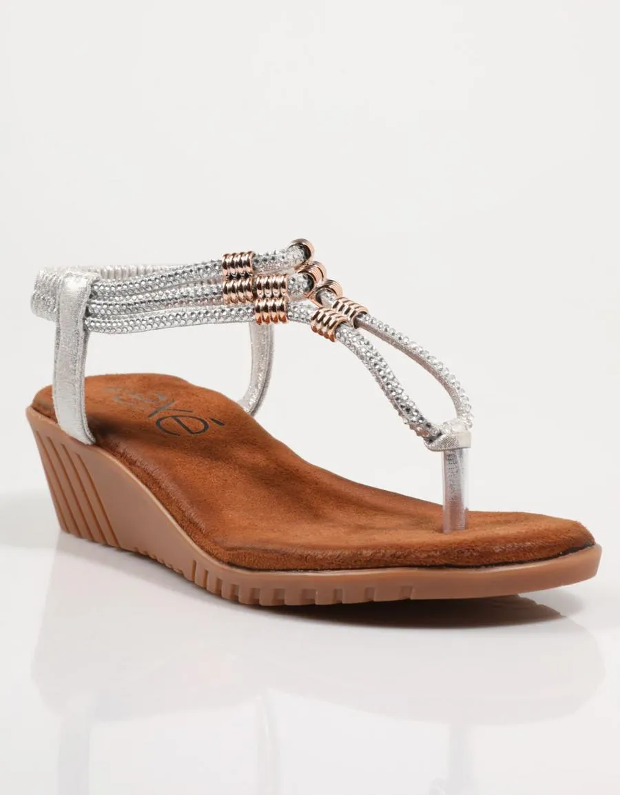  sandales EXE 721 Jd24 en Argent 79069