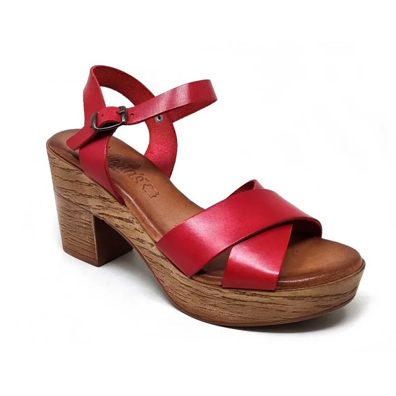 SANDALIA MUJER PIEL VALERIA'S 6221