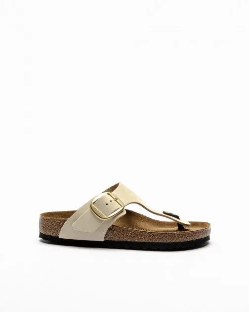 Sandalias Birkenstock Gizeh Big Buckle Beige