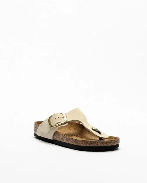 Sandalias Birkenstock Gizeh Big Buckle Beige