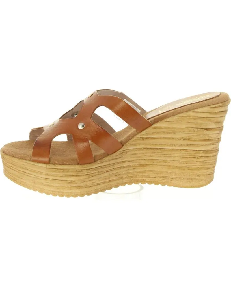 Sandalias de Mujer CUMBIA 30986 PIEL CAMEL