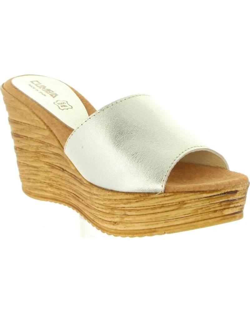 Sandalias de Mujer CUMBIA 31000 PIEL PLATINO