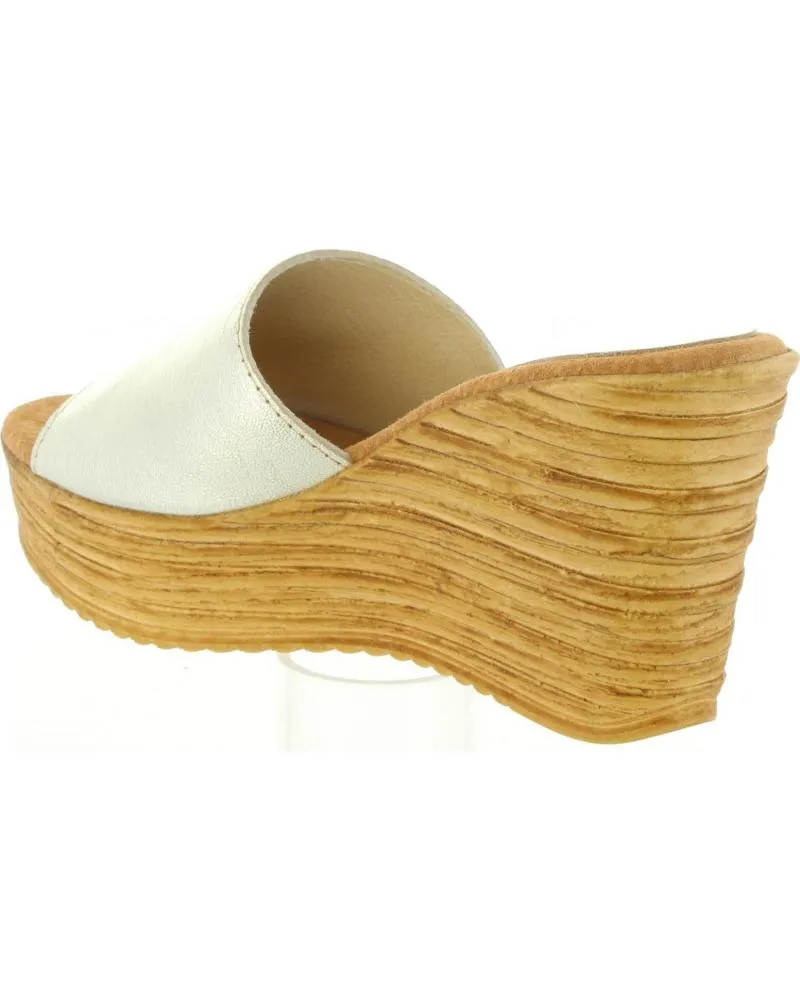Sandalias de Mujer CUMBIA 31000 PIEL PLATINO
