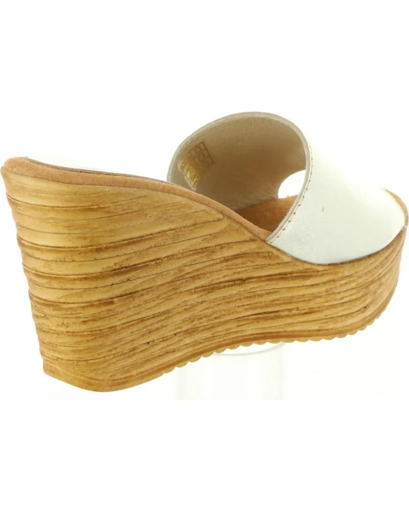 Sandalias de Mujer CUMBIA 31000 PIEL PLATINO