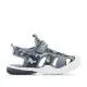 sandalias QUETS! grises con dibujo militar