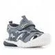 sandalias QUETS! grises con dibujo militar