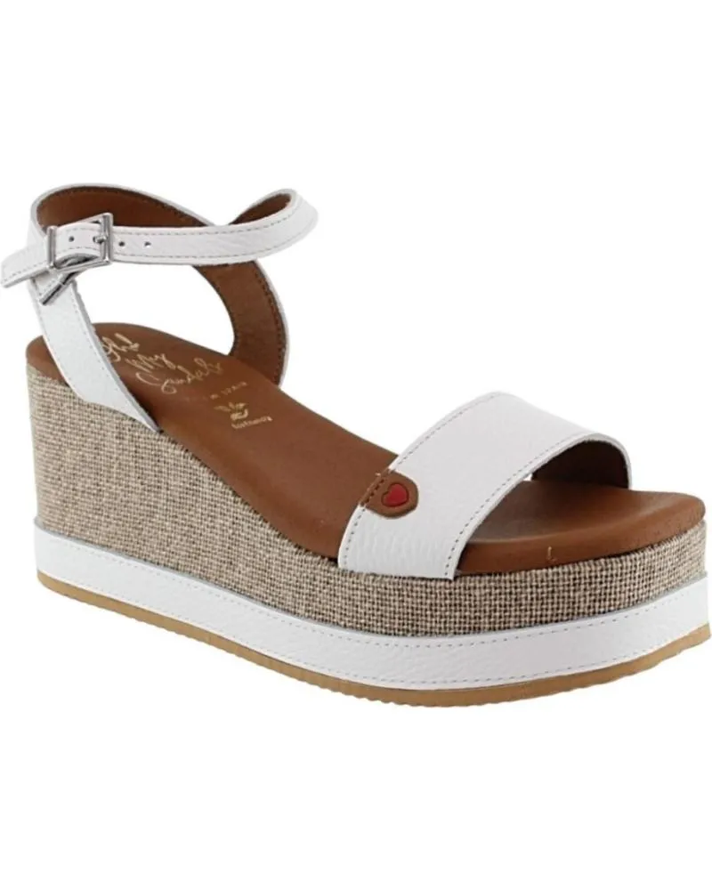 Sandalias RIVERA  de Mujer SANDALIA CUNA GEL PARA MUJER 5472 COLOR  BLANCO
