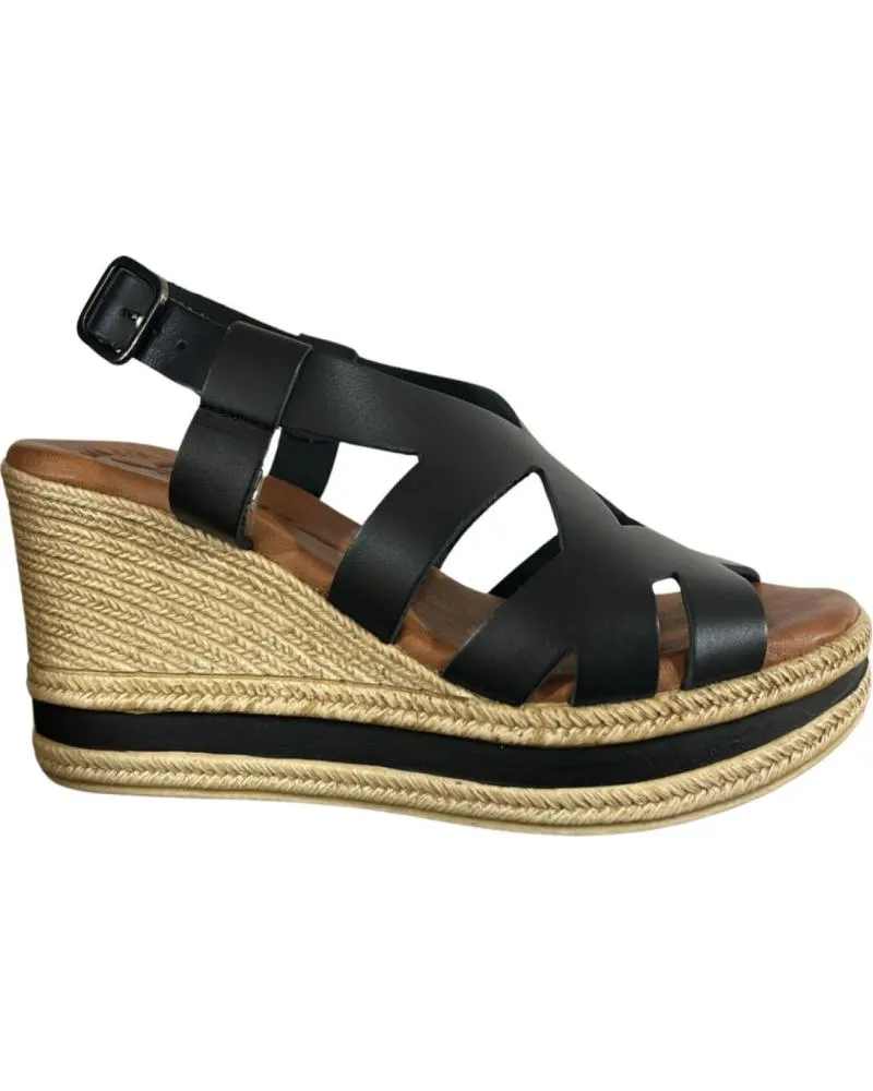 Sandalias RIVERA  de Mujer SANDALIA CUNA GEL PARA MUJER 8735 COLOR  NEGRO