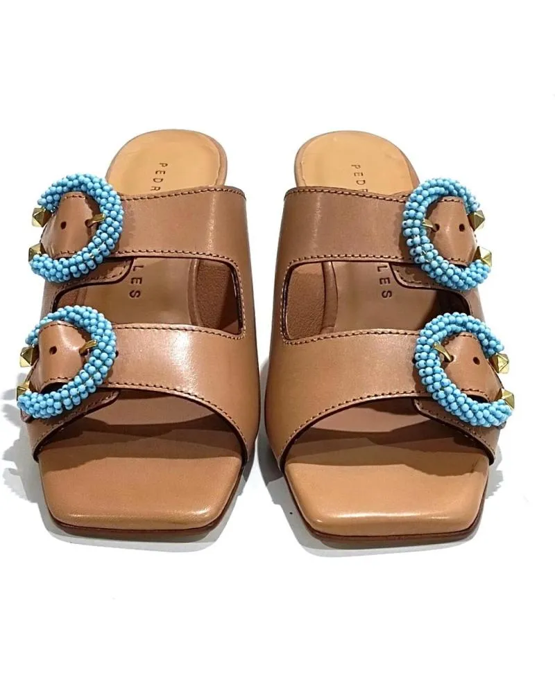 Sandalias WEEKEND BY PEDRO MIRALLES  de Mujer SANDALIA VESTIR DE PIEL CON TACON  CARAMELO
