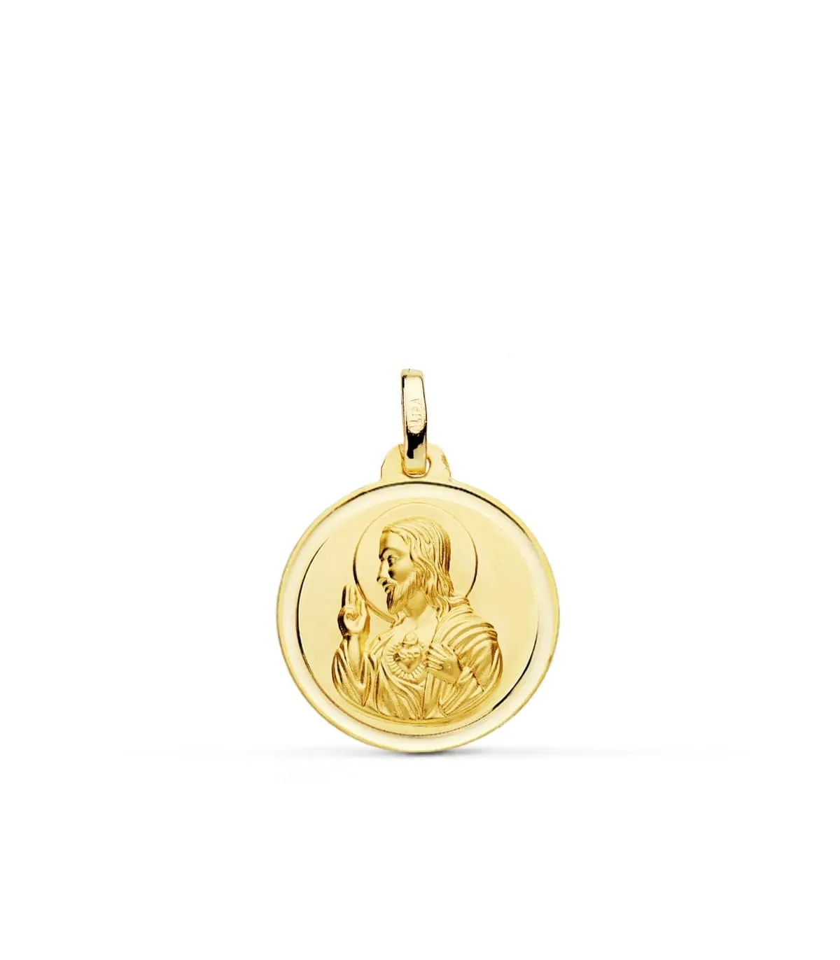 Scapulaire V. du Carmel/Sacré Coeur 18K 18 mm