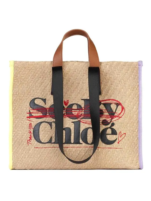 SEE BY CHLOé BOLSO SHOPPING  BEIS