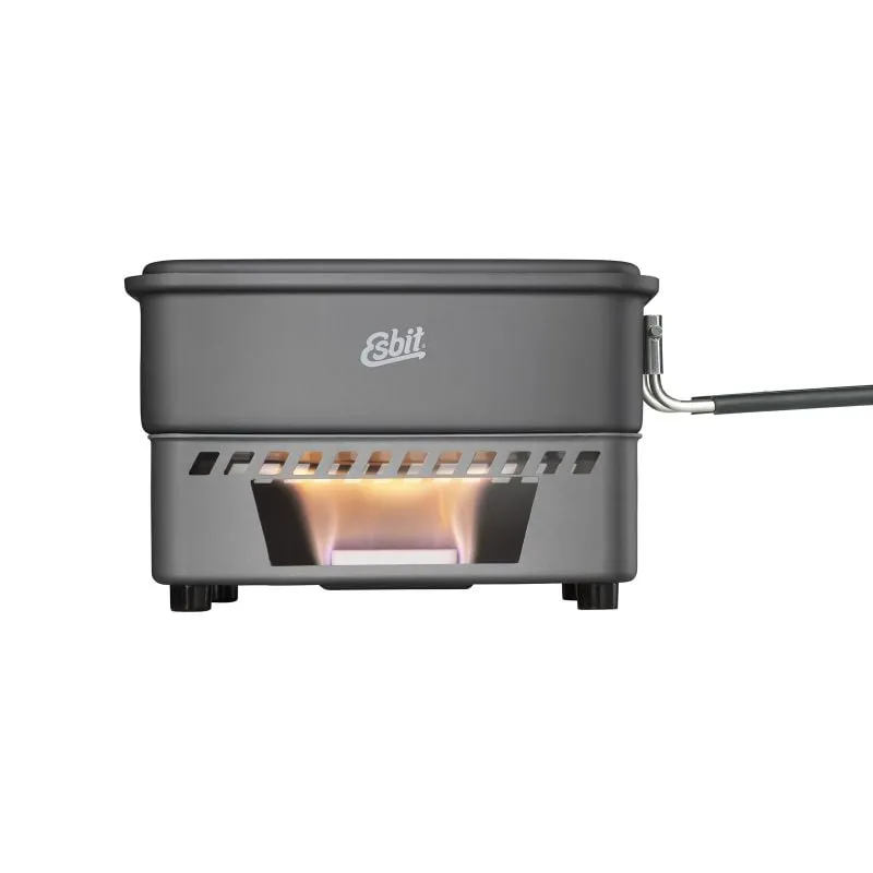 Set de cocina Esbit Solid Fuel Cookset aluminio