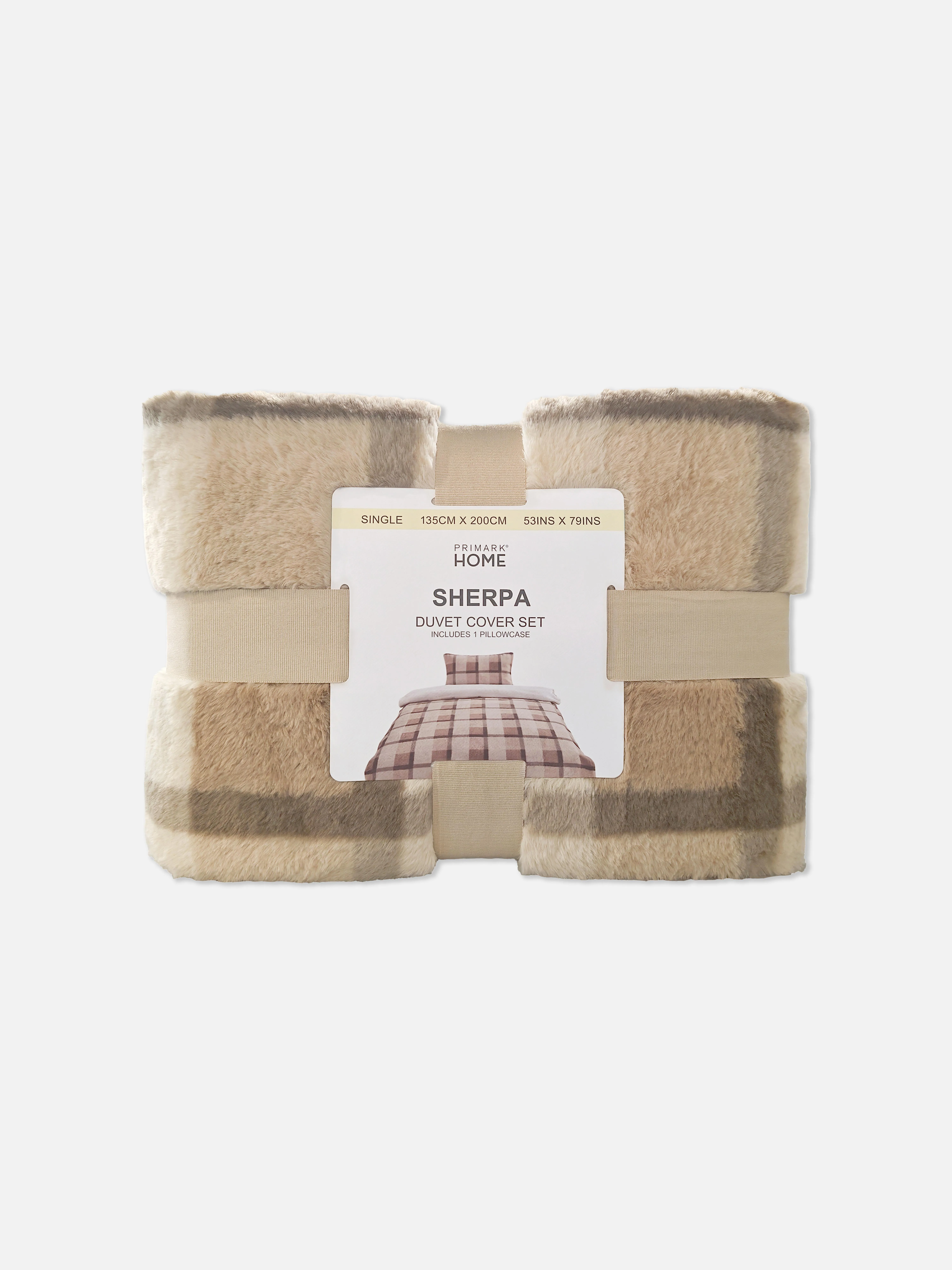 Set de funda nórdica a cuadros para cama individual