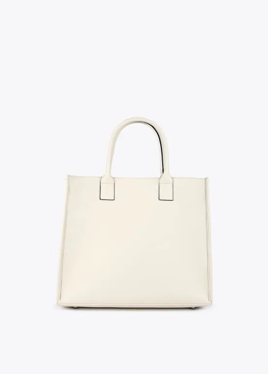 Shopper canvas monograma en crudo Lola Casademunt