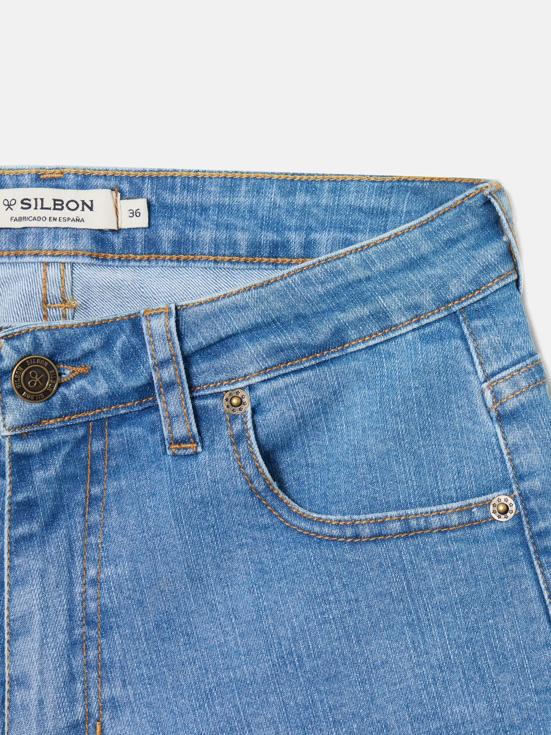 Short denim medio