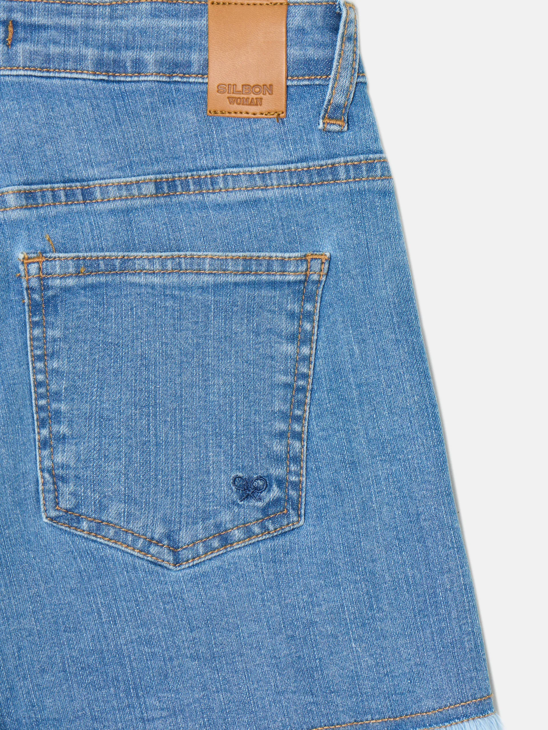 Short denim medio