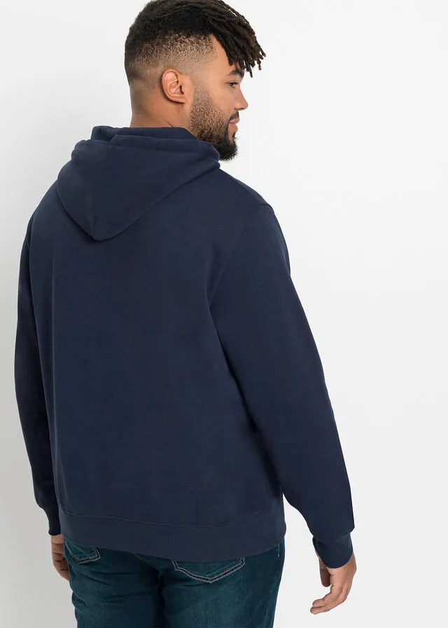Sudadera con capucha y corte cómodo Azul marino