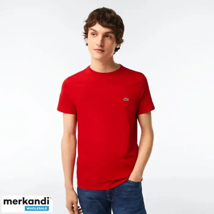 Surtido de camisetas de tripulación de acero inoxidable para hombre Lacoste 30 piezas