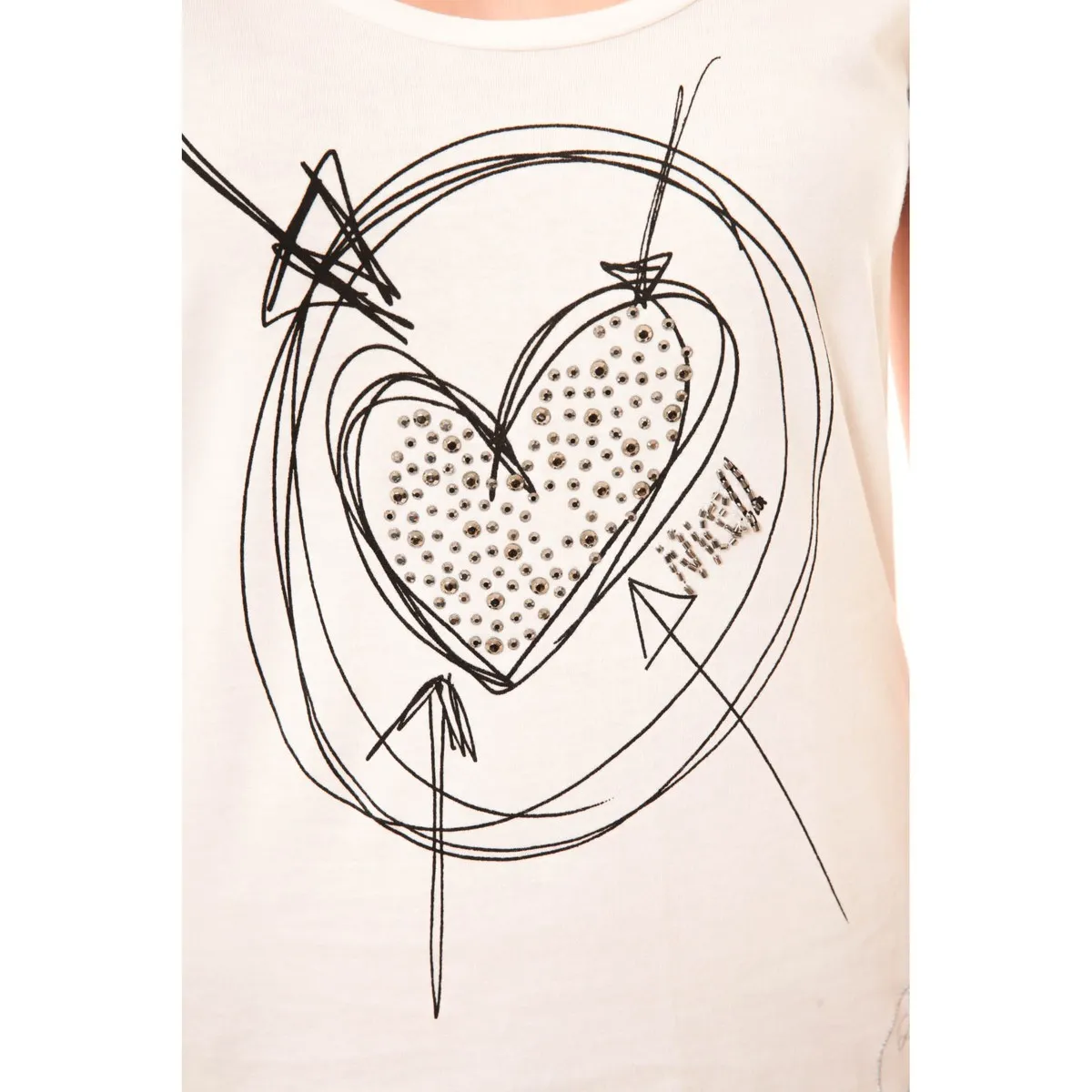 TSHIRT ELISA 51T25D6 BLANC