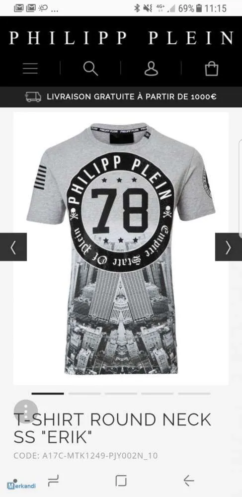 T SHIRT Philipp Plein 10 modelos