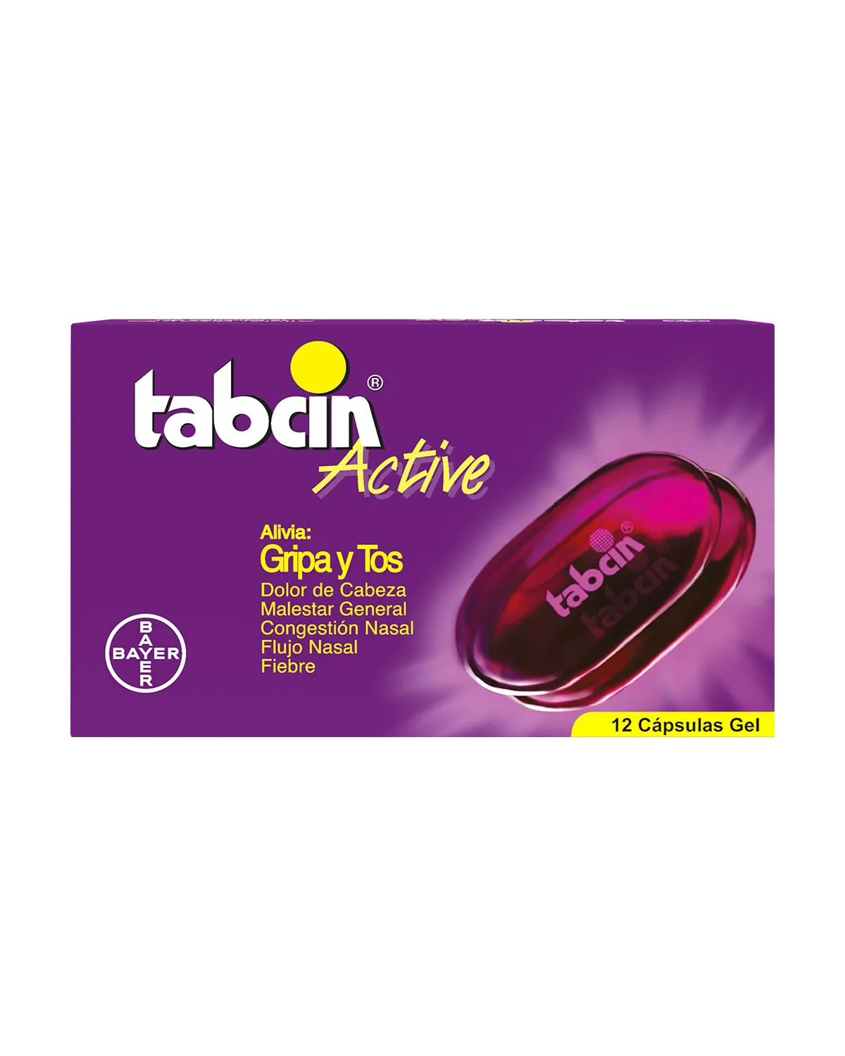 Tabcin Active Liquid Gel Caja x 12 cap