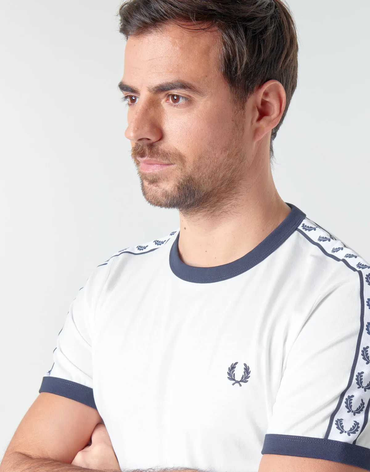 TAPED RINGER TSHIRT