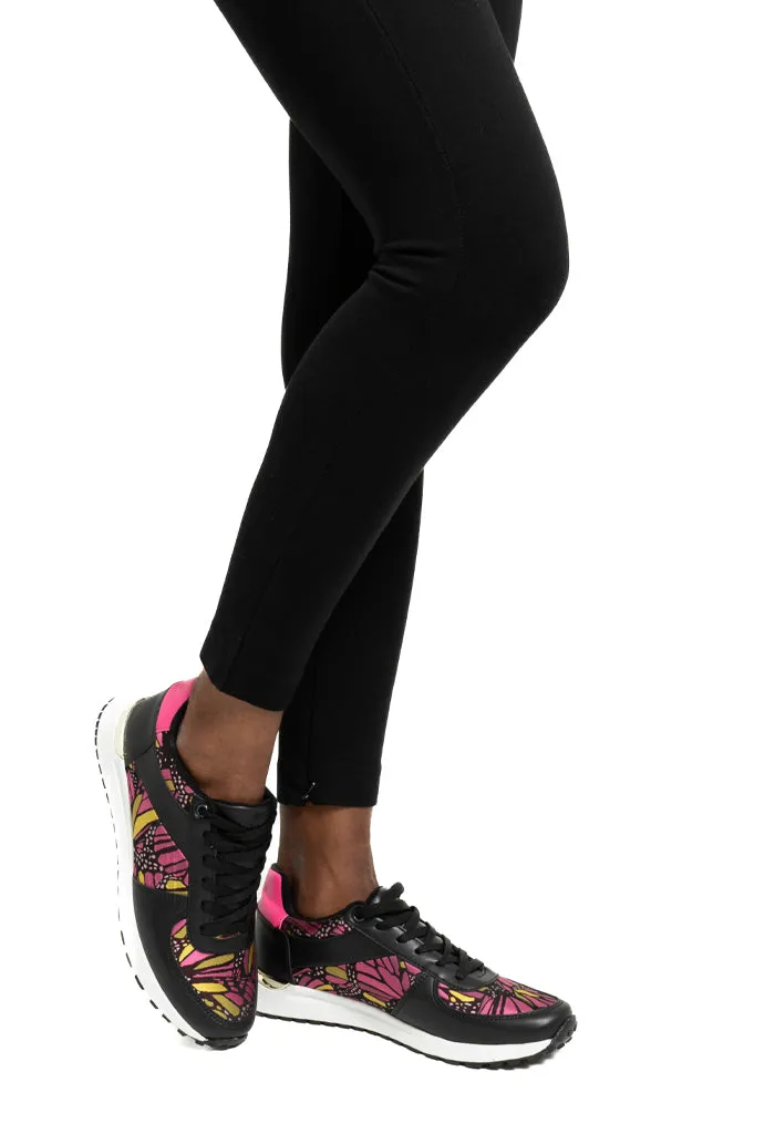 Tenis Beel Mujer Mariposa Vitral Fucsia