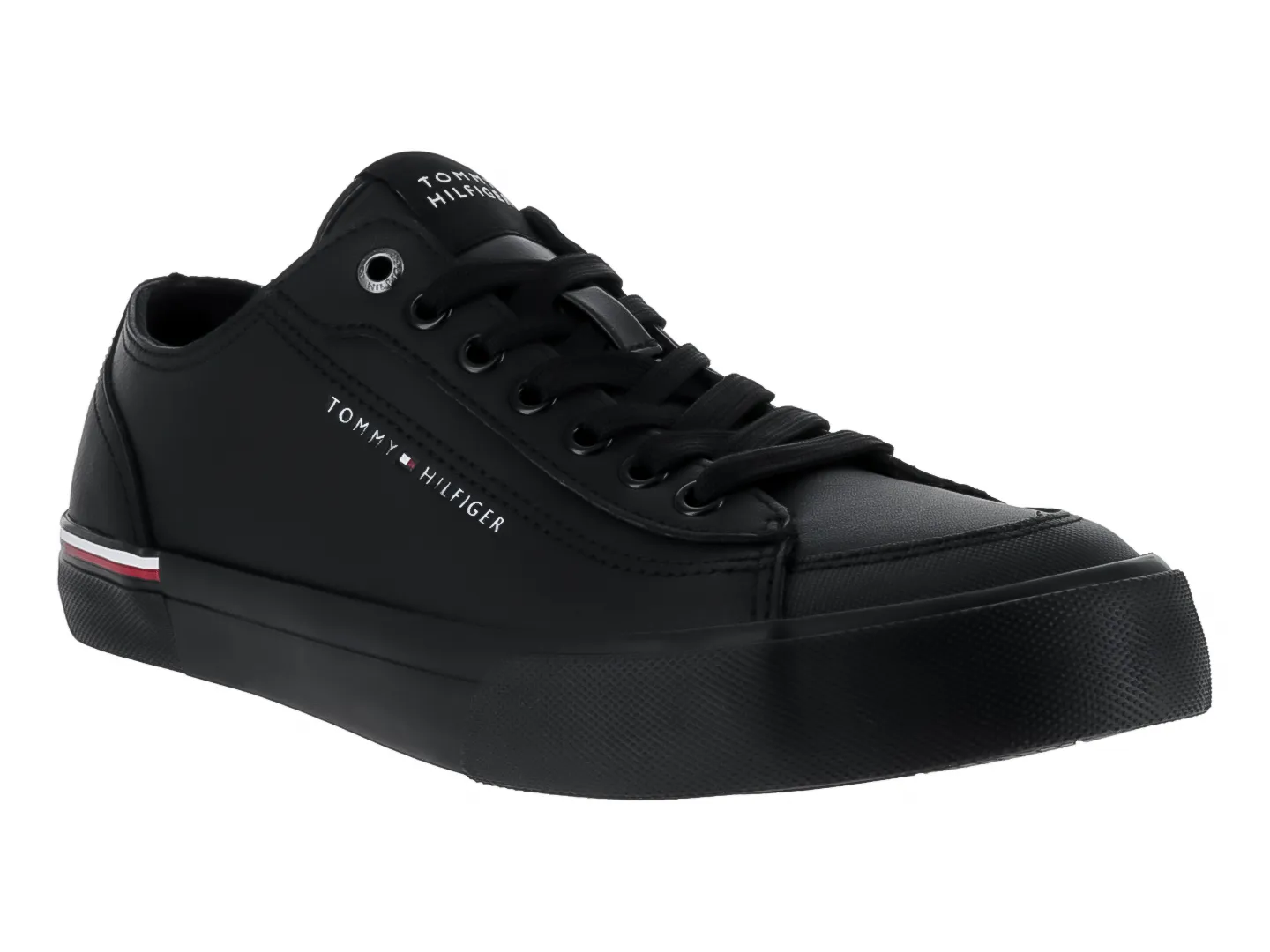 Tenis Tommy Hilfiger Corporate Negro Para Hombre