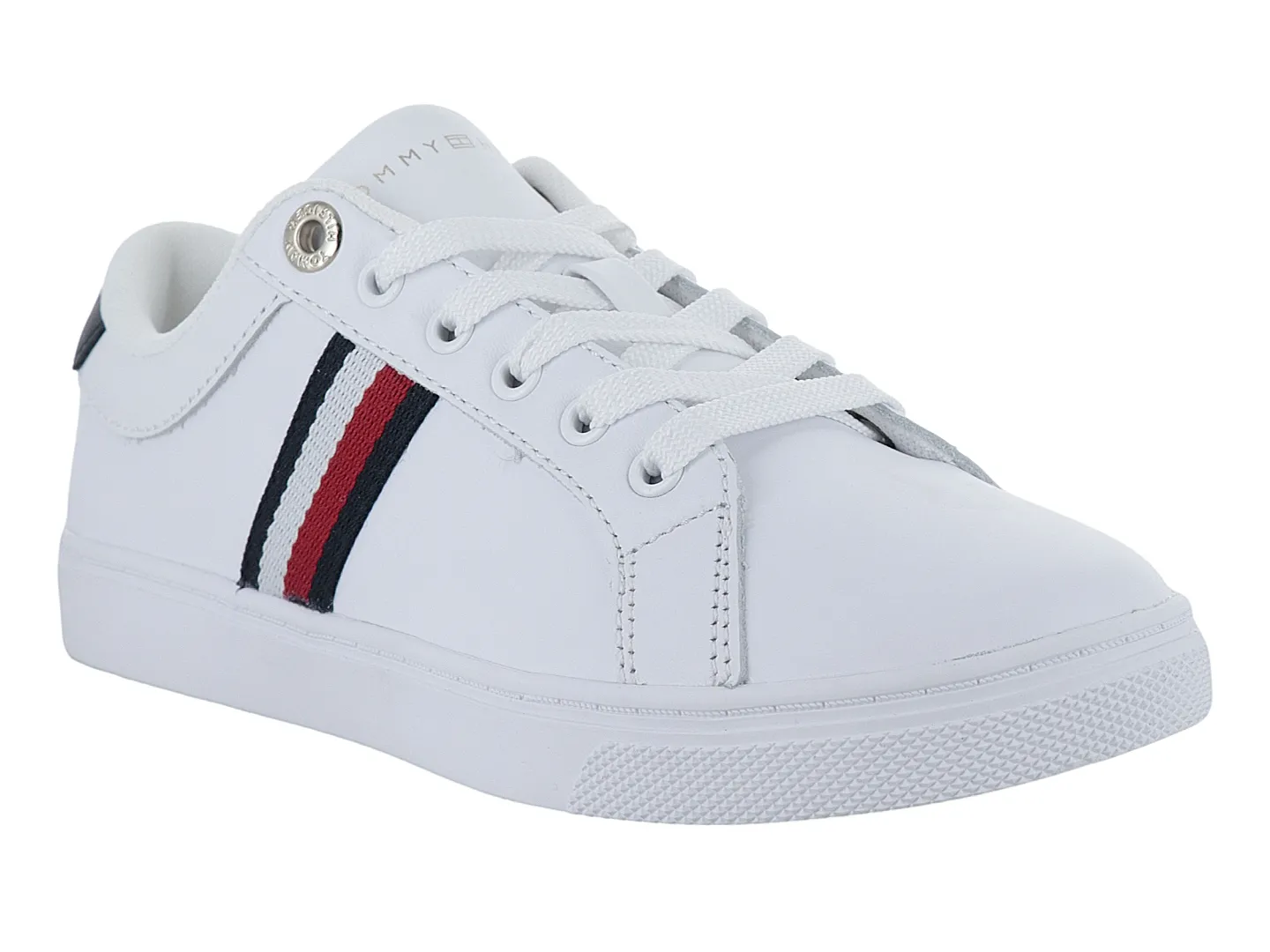 Tenis Tommy Hilfiger Essential Blanco Para Mujer