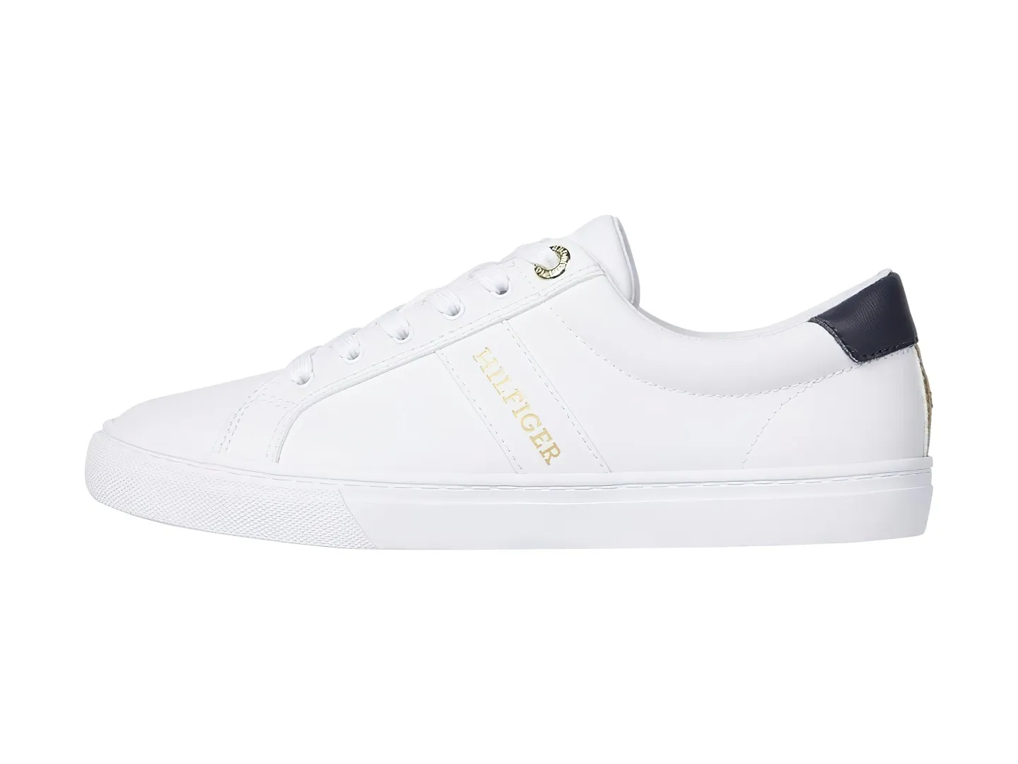 TOMMY HILFIGER FW0F W08131 YBS WHITE IM HILFIGER COURT SNEAKER  2326