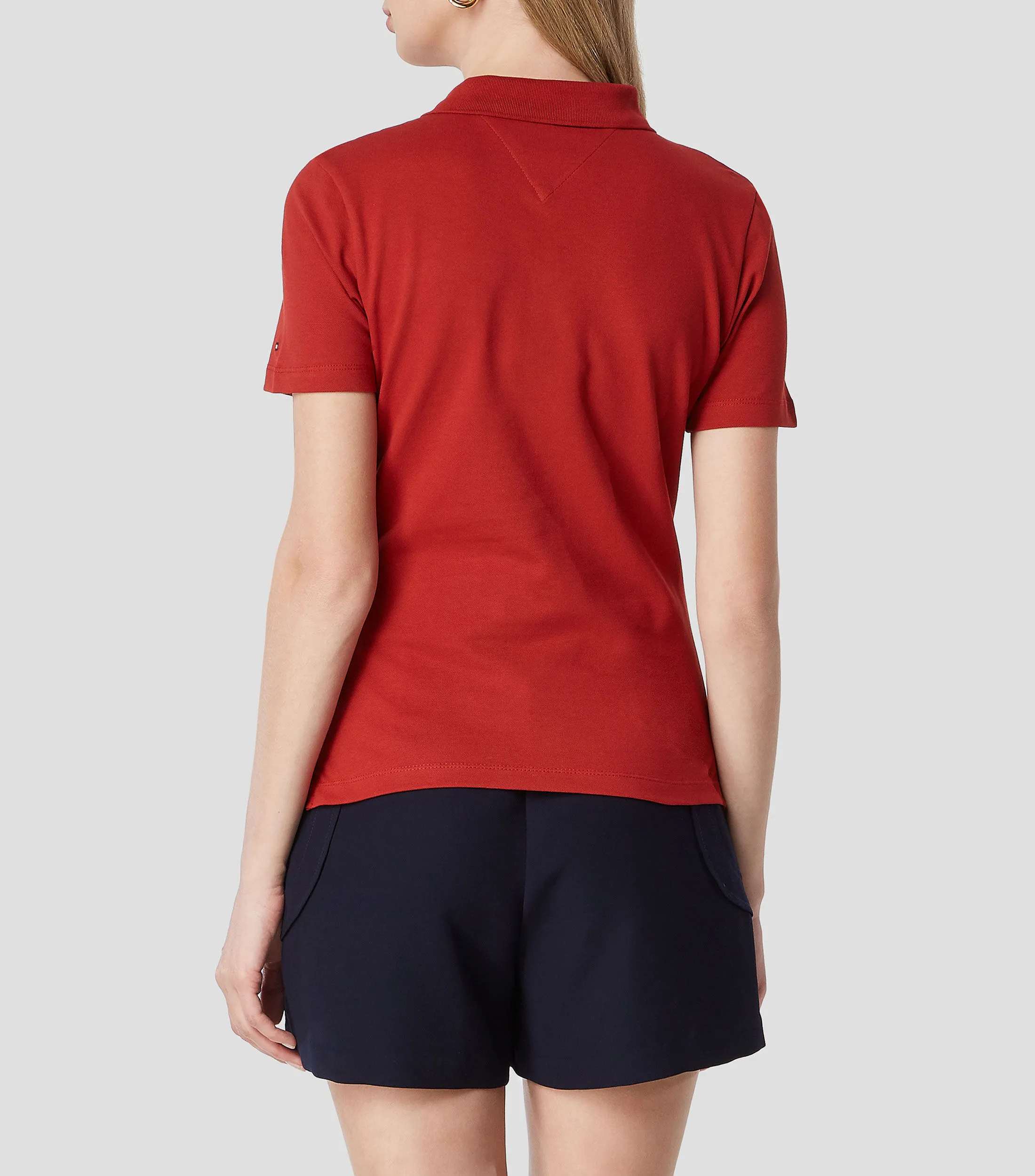 Tommy Hilfiger Playera tipo polo de manga corta Mujer