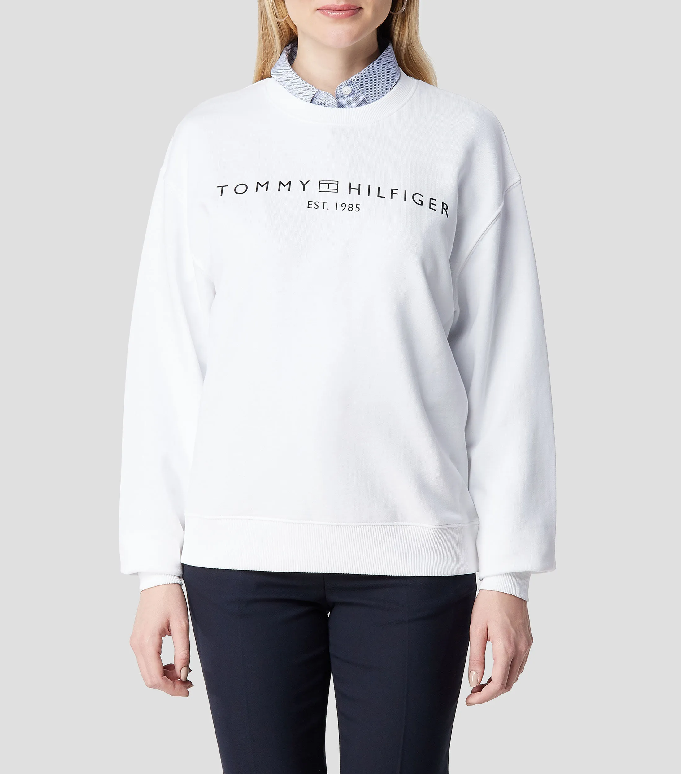Tommy Hilfiger Sudadera de cuello redondo Mujer