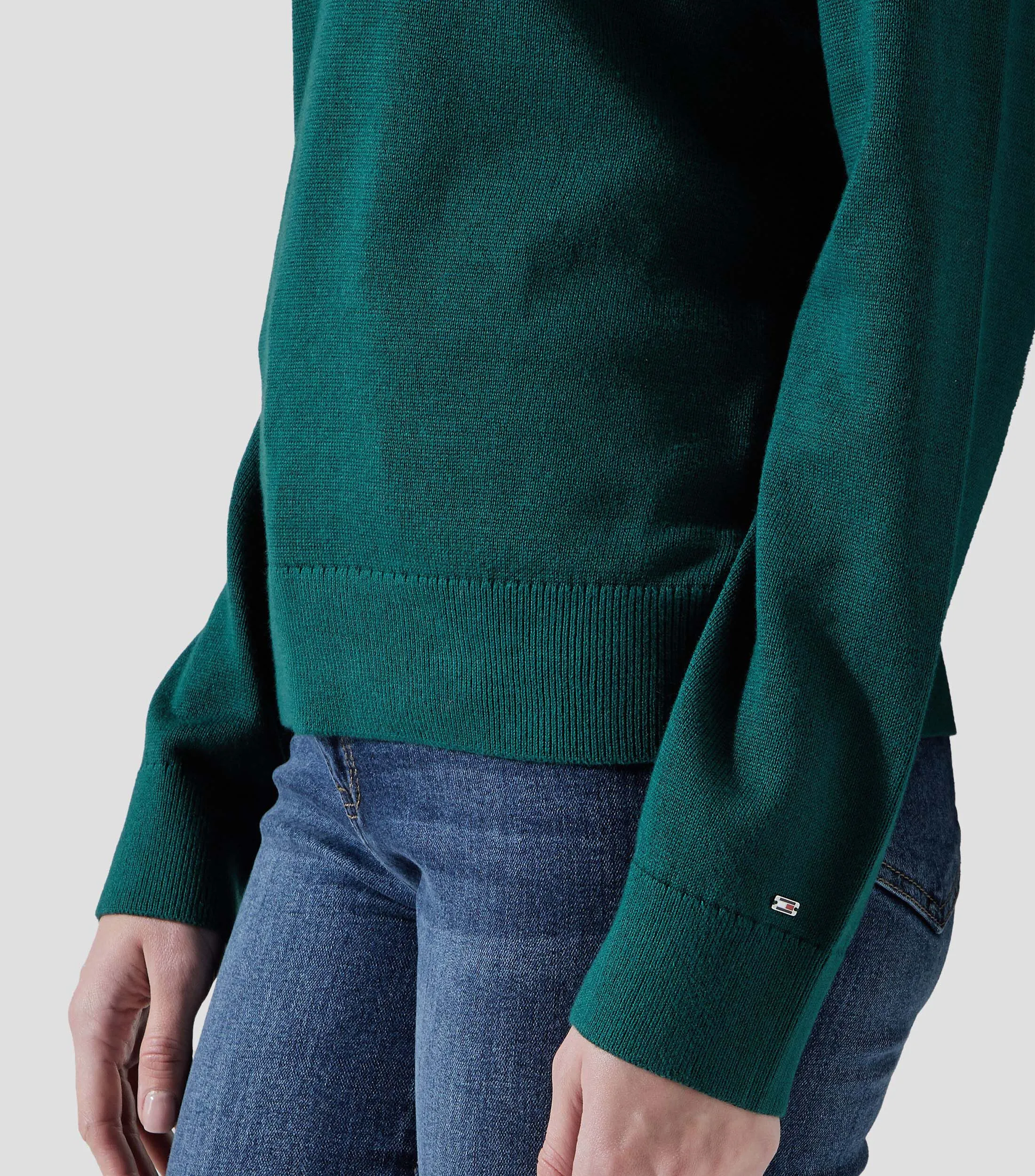 Tommy Hilfiger Suéter Cuello Redondo Mujer